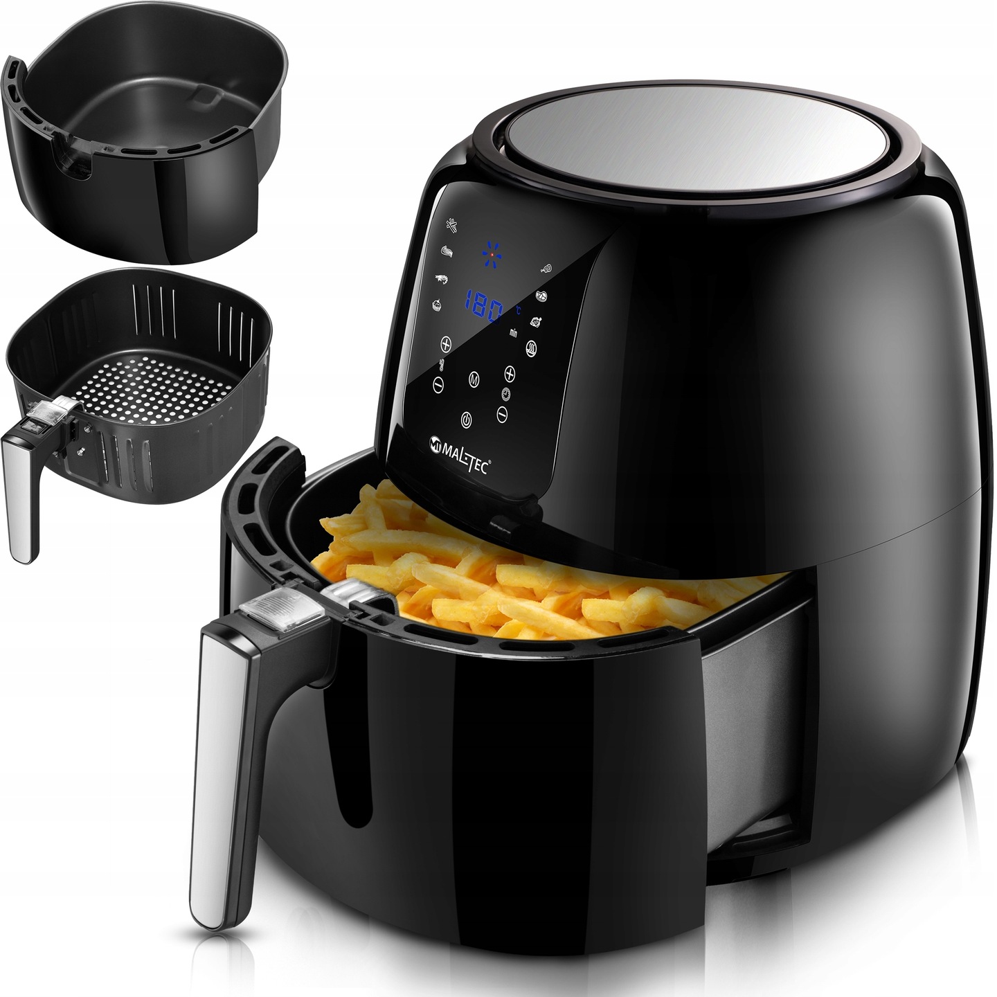 Beztuková fritéza MalTec 109855 1800 W 8 l